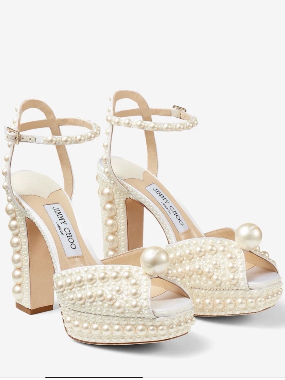 Jimmy Choo pearl heels
